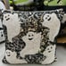 Halloween Beaded Ghost, Frankenstein, Mummy Pillow