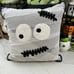 Halloween Beaded Ghost, Frankenstein, Mummy Pillow