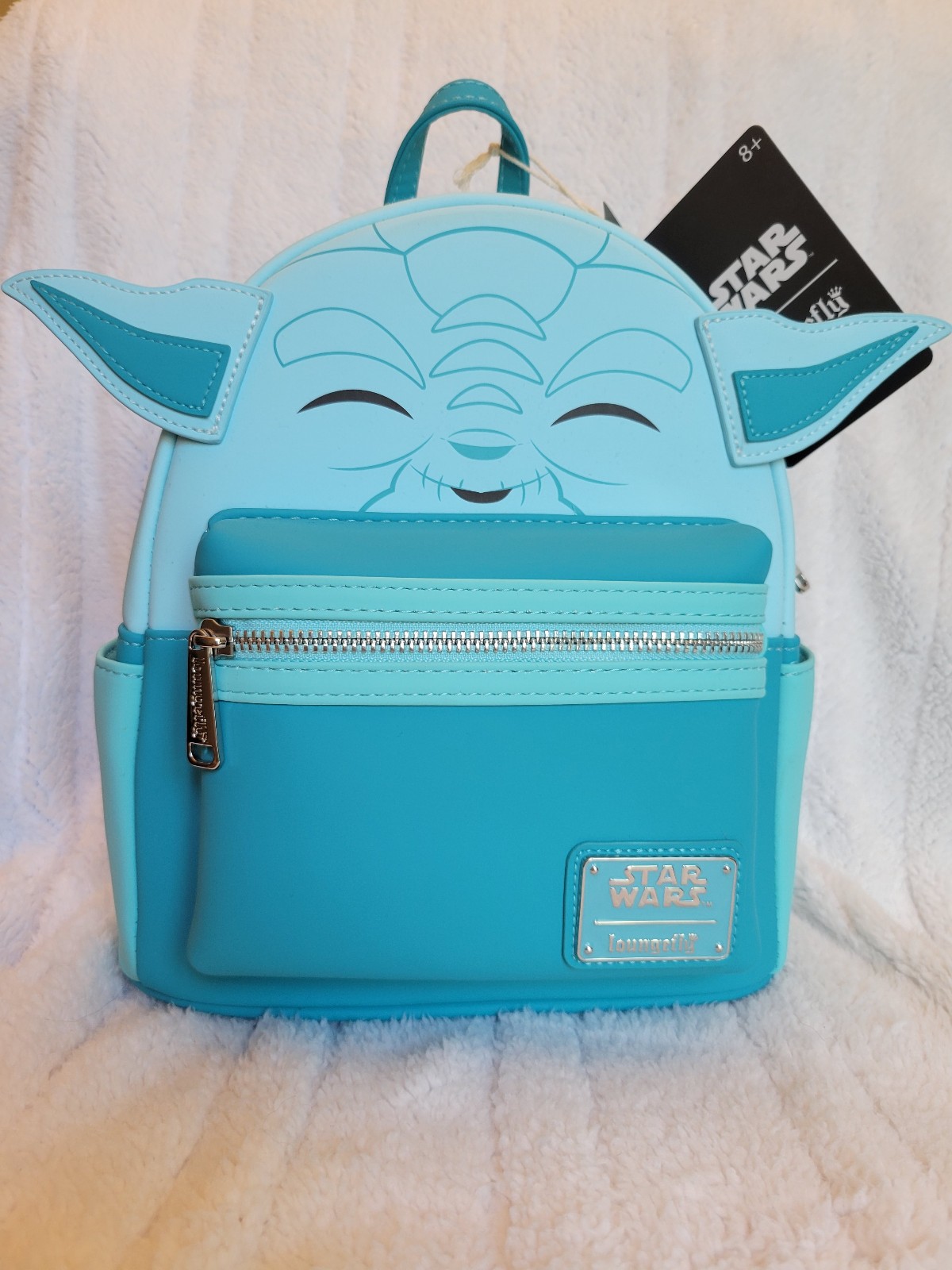 Loungefly Star Wars: Yoda Hologram Backpack, Glow in the Dark