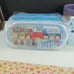 Sanrio Peanuts Charlie Brown Snoopy Lunch Box Container w/ Fork Spoon Set Japan