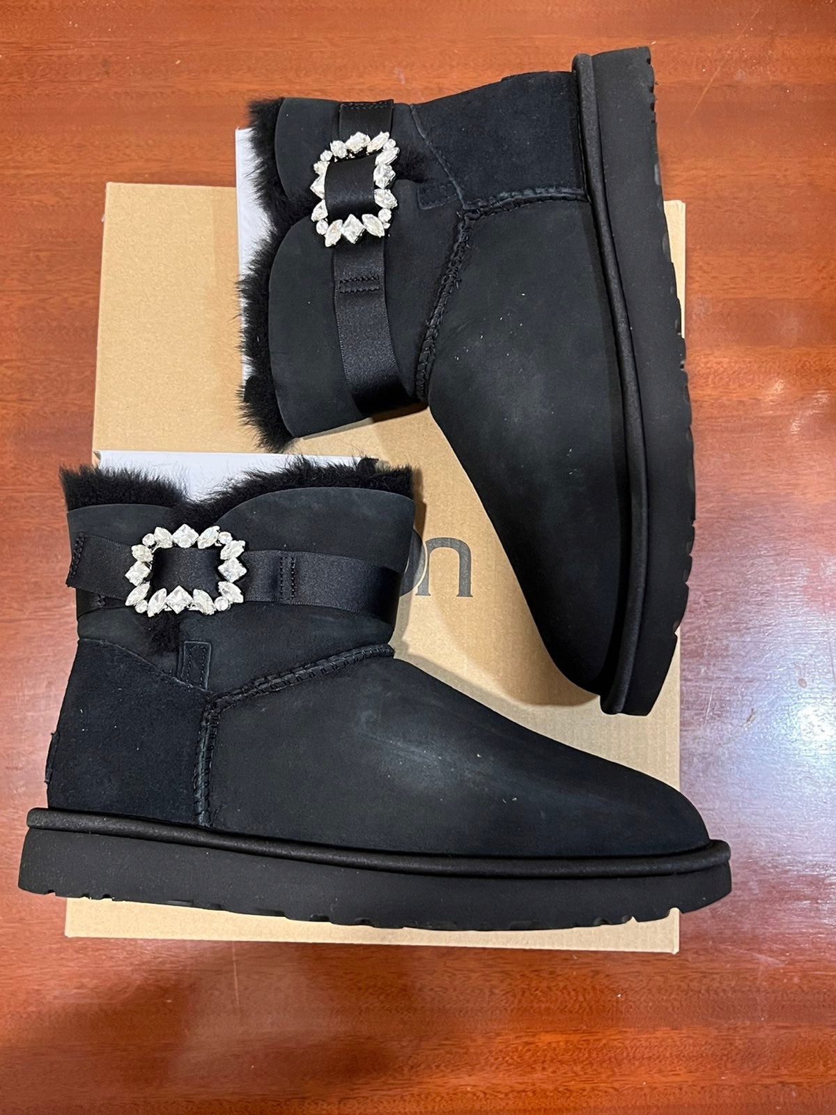 UGG Australia Black Sheep Skin/Shearling Boots
