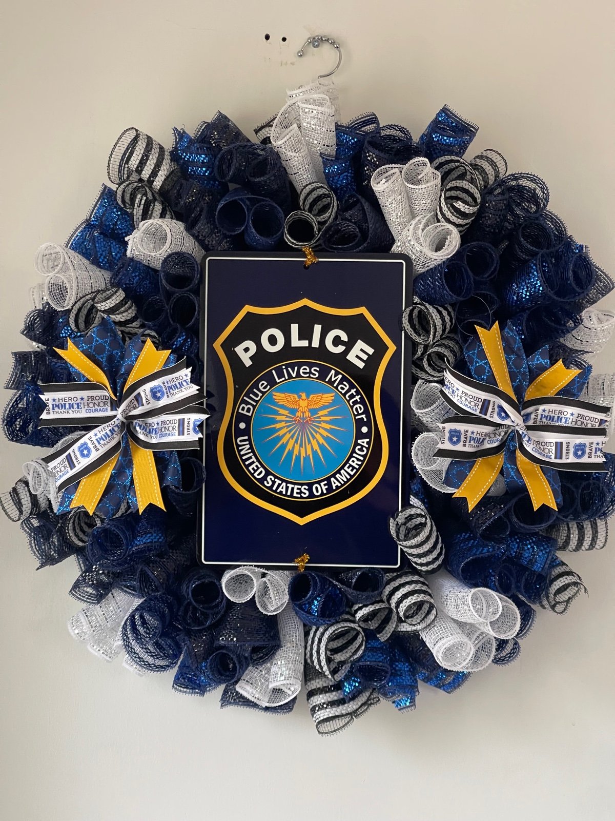 Police Wreath