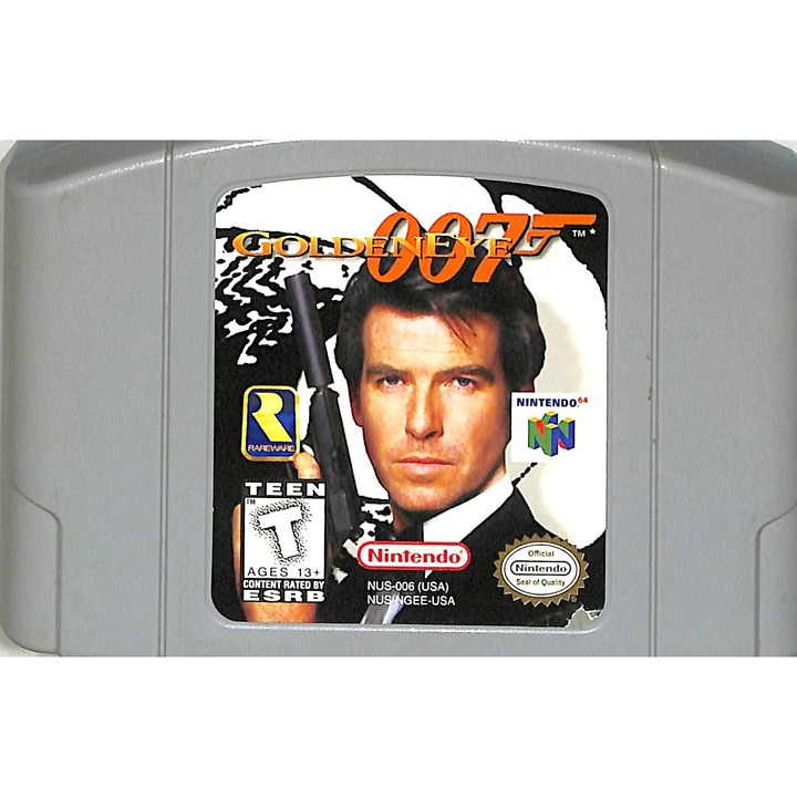 GoldenEye 007 (1997) Nintendo 64 Cartridge + Manual