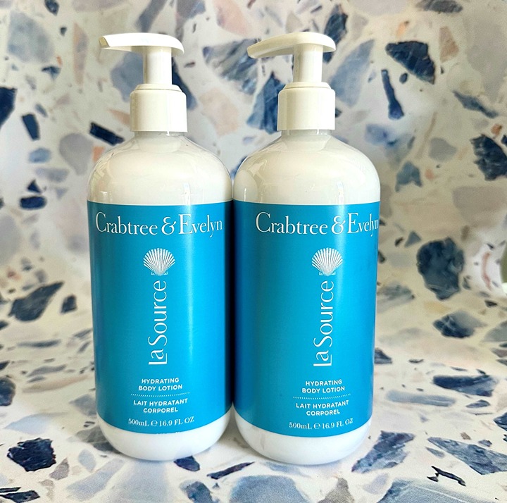 Crabtree and Evelyn La Source Body Lotion Set of 2 - 16.9 fl oz