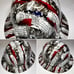 6 Fast full side hard hat, modified version of the American People's flag