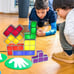 Night Light for Kids, Stackable LED 7 Colors 3D Puzzles Night Light Induction