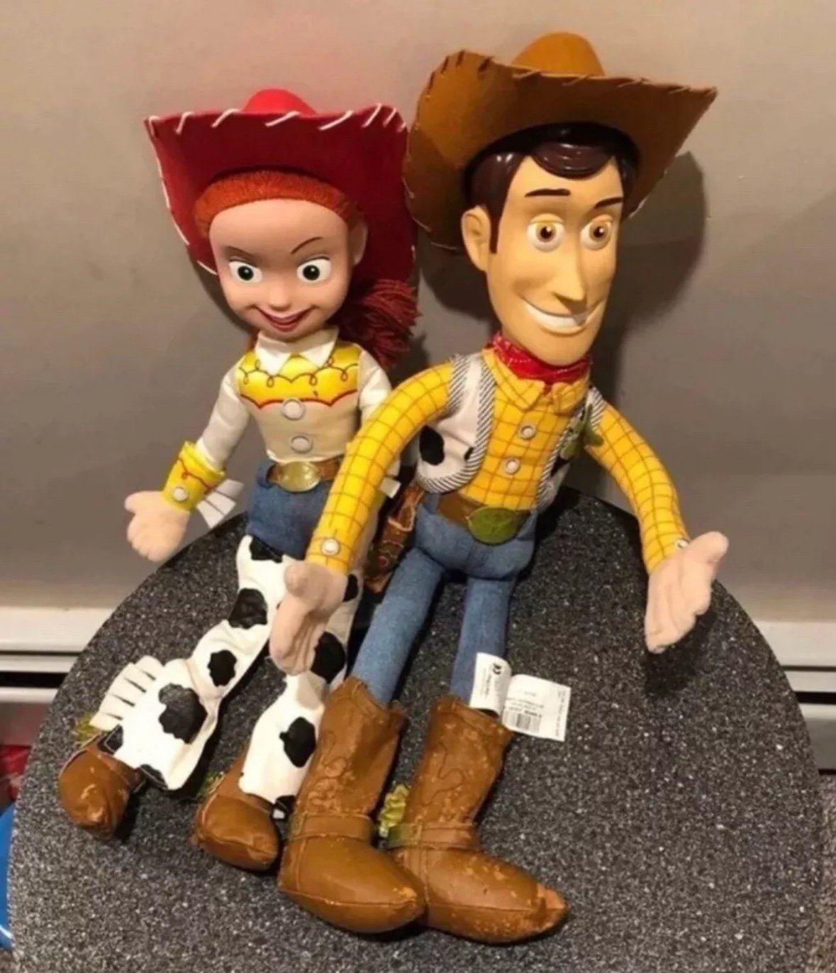 Toy Story 2 first release Woody and Jessie Dolls