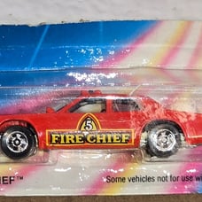 Vtg 1977 Hot Wheels Fire Chief Cruiser #5 Diecast Car Blackwall Hong Kong SEALED