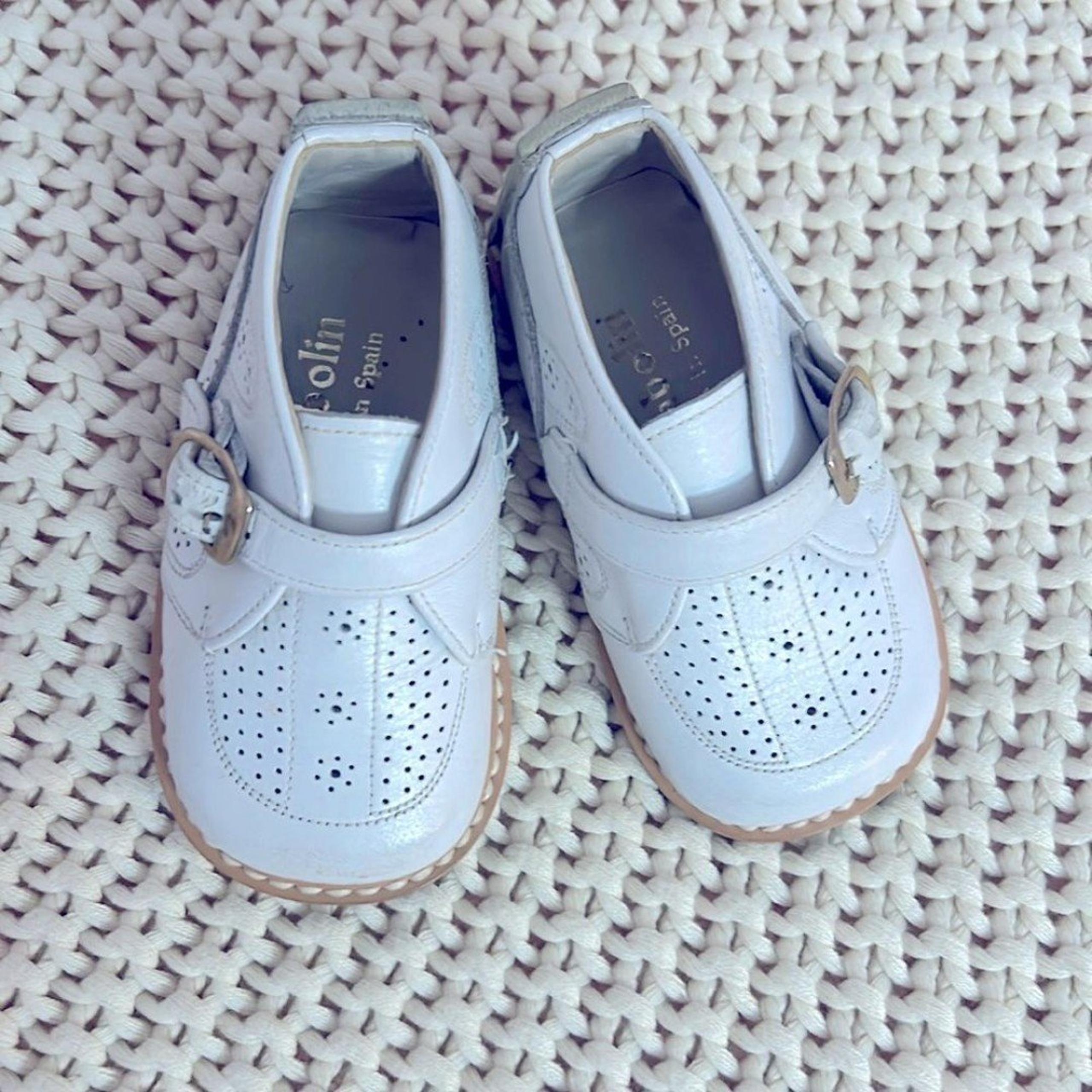Baby Boy Leather Walking Shoes. Made in Spain 100% leather