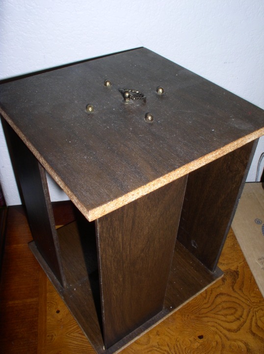8 Track Storage Carousel (Wood)