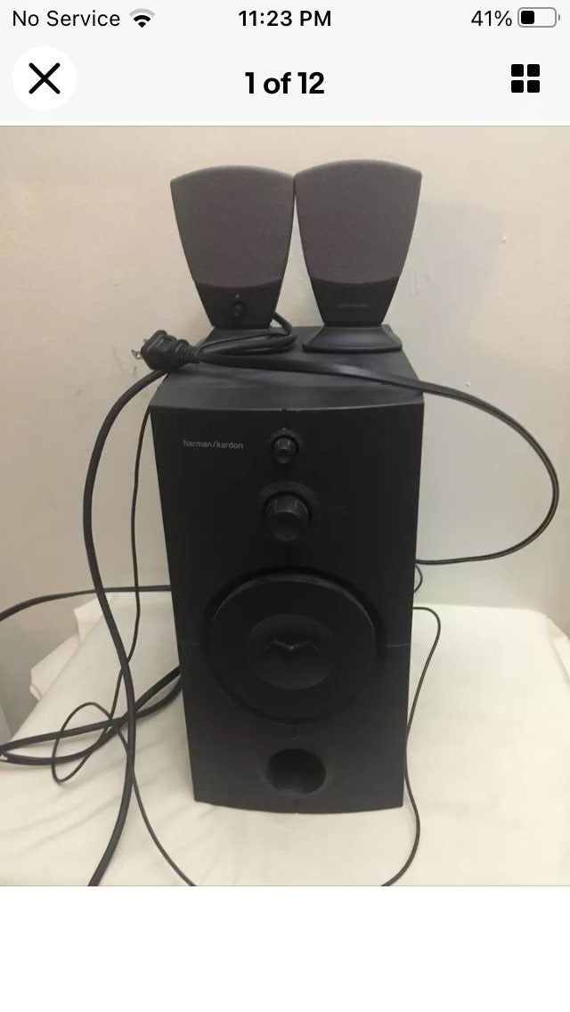 Harmon Kardon PC Speaker & Subwoofer