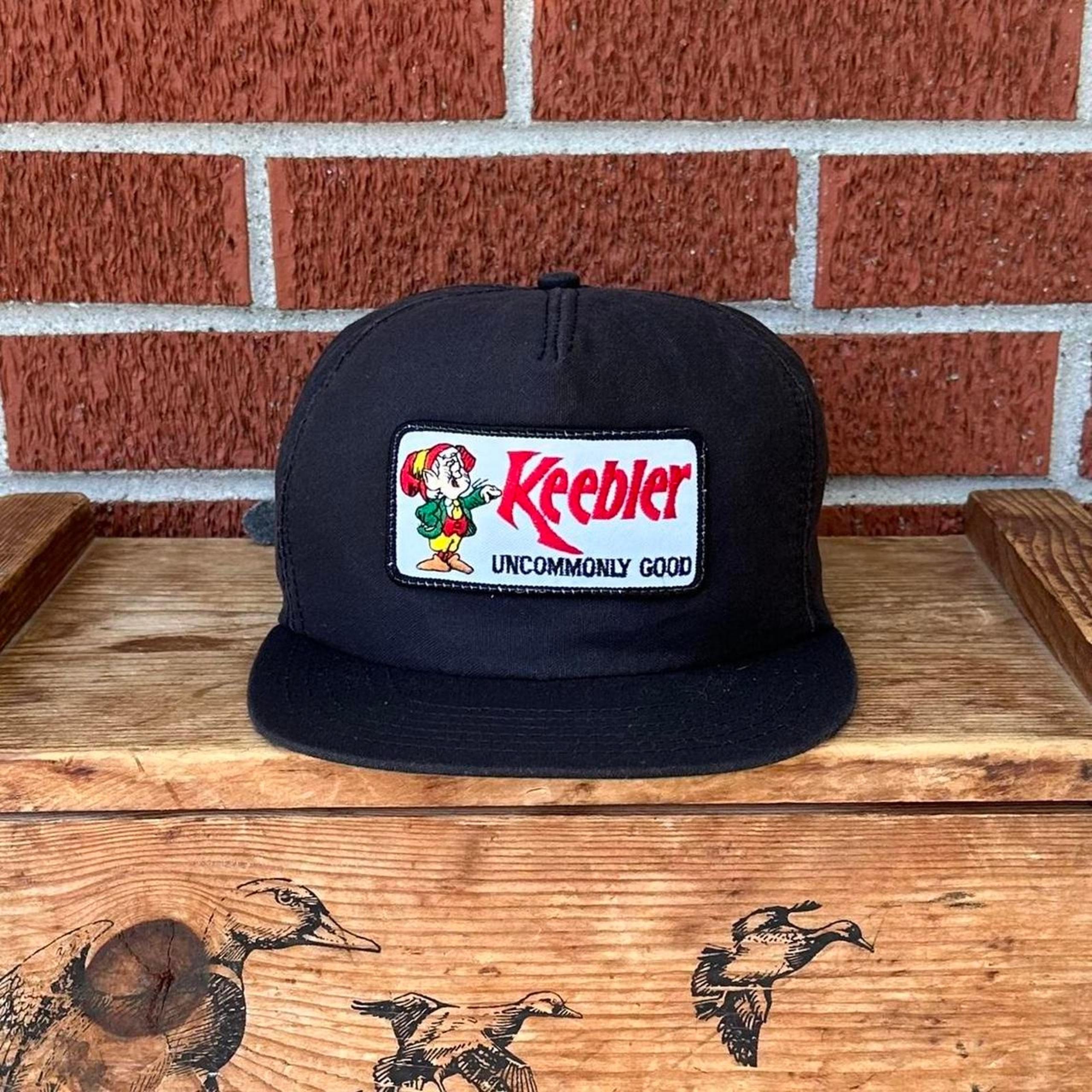 Vintage 70s 80s keebler promo strapback hat