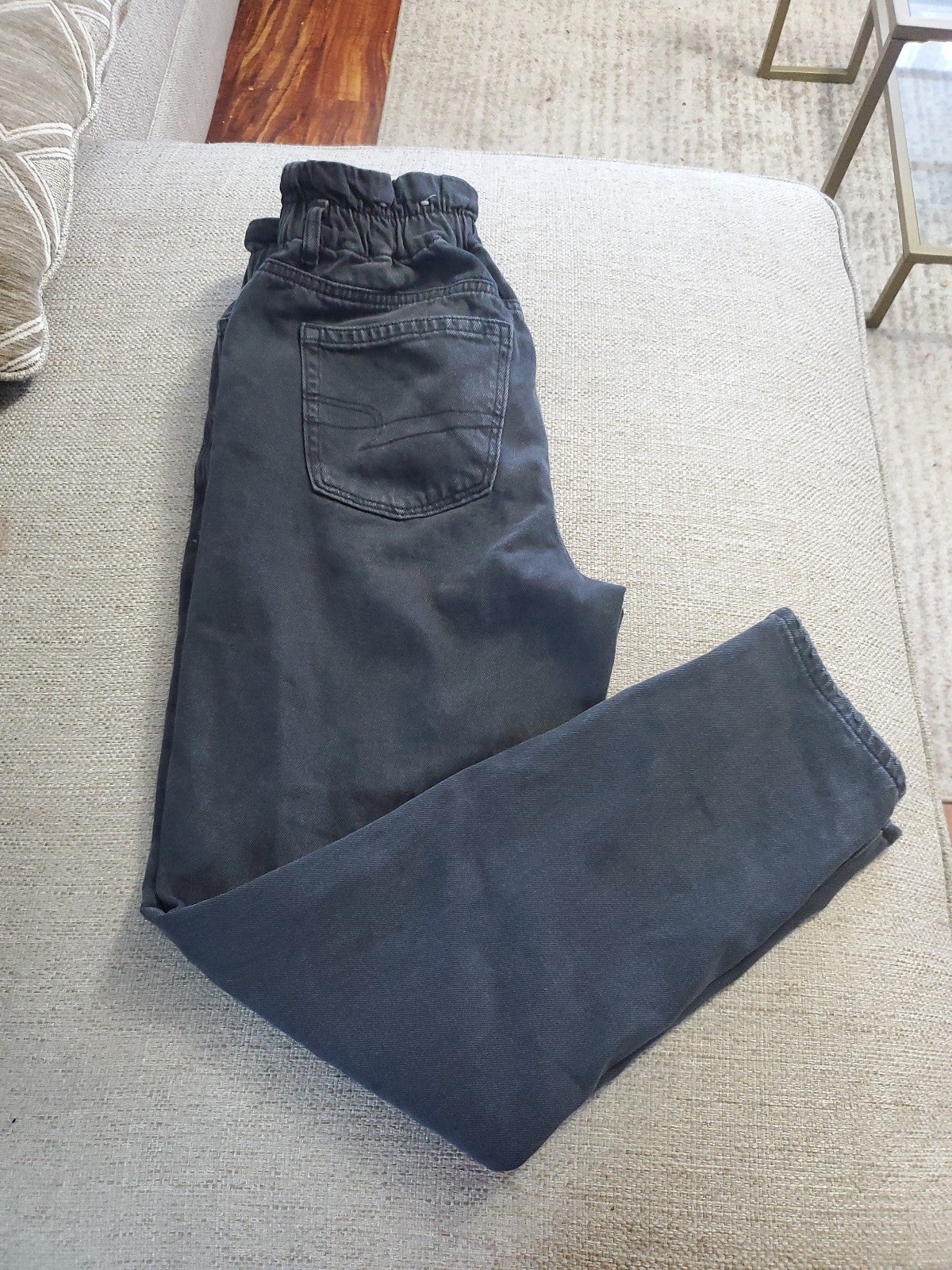 American Eagle Outfitters Jeans size 2 regular high waisted black