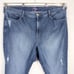 NYDJ Not Your Daughters Jeans Plus Size 22W Capri Crop Distressed High Rise 1444