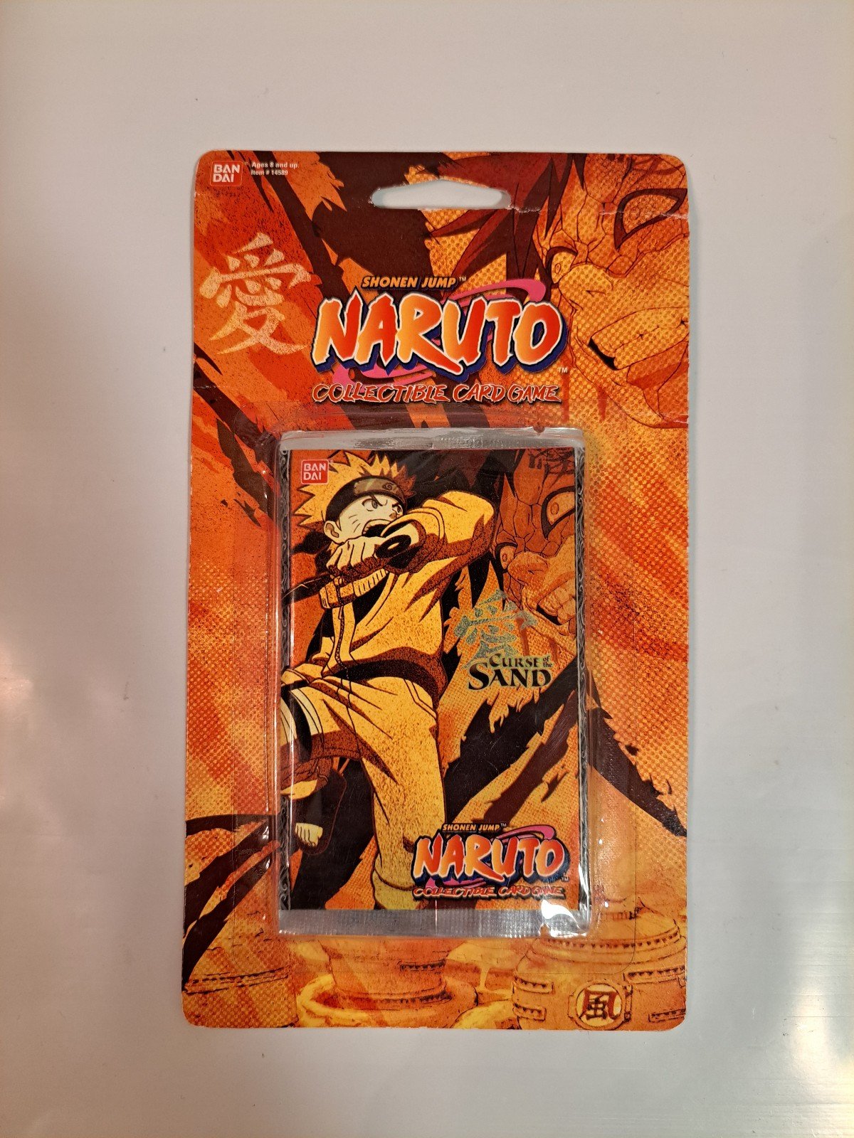 NARUTO CURSE OF THE SAND BLISTER BOOSTER Orange Pack Art TCG CCG