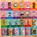 Animal Crossing Lot of 80 Amiibo Cards Series 1 2 3 4 5 Sanrio SEE DESCRIPTION