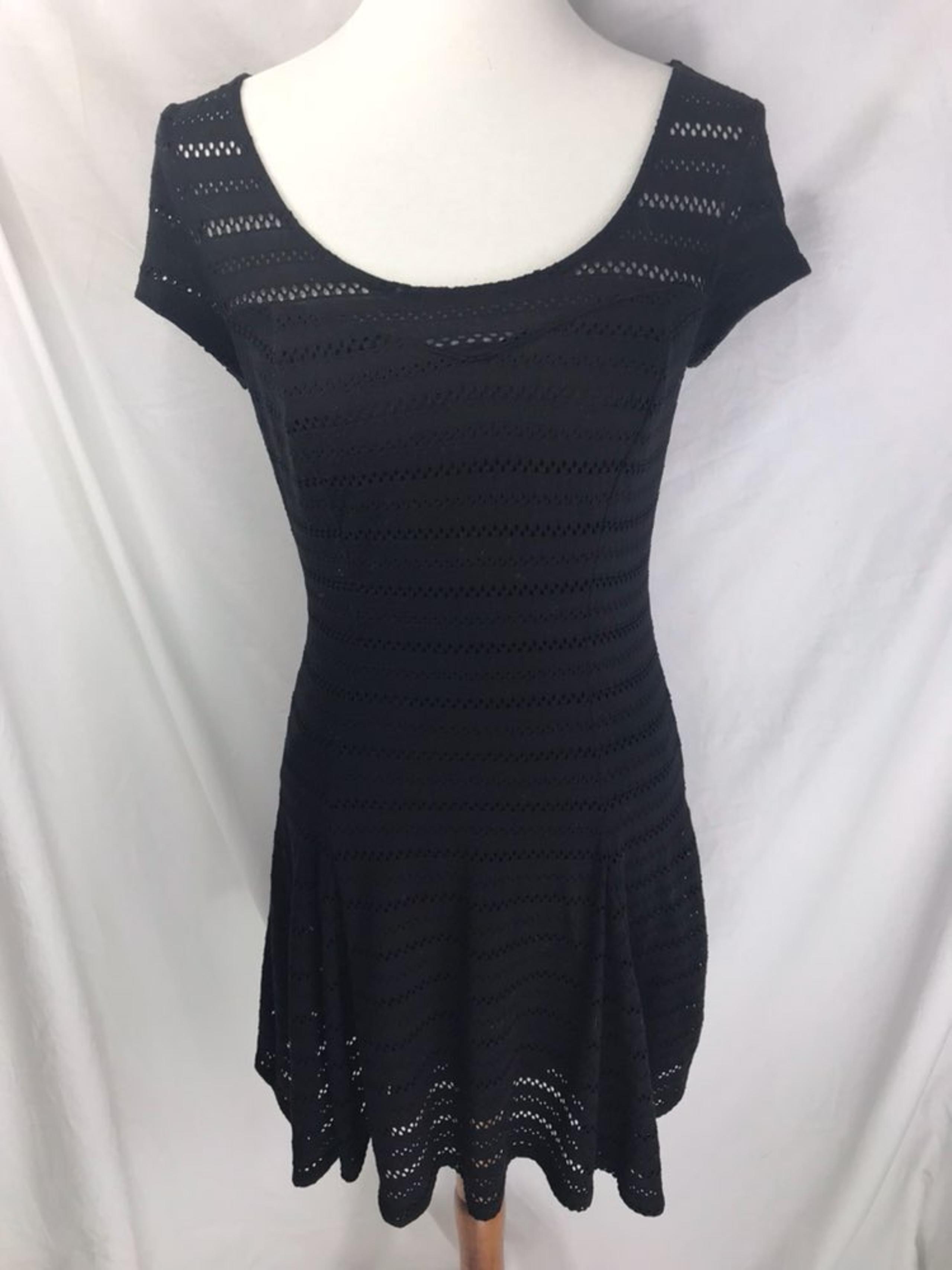 Guess Black Knit Dress Size Small