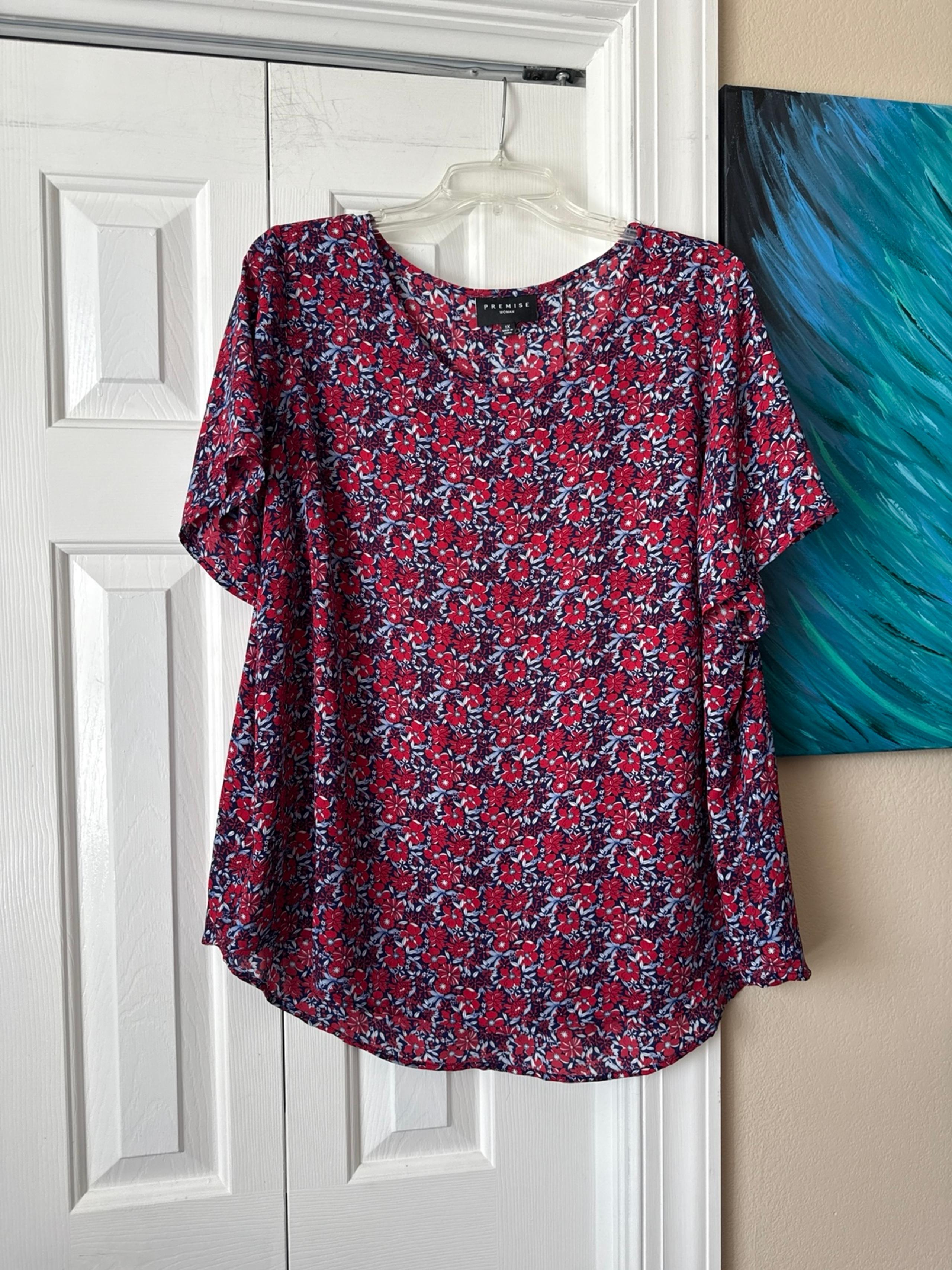 Premise womens blouse size 1x