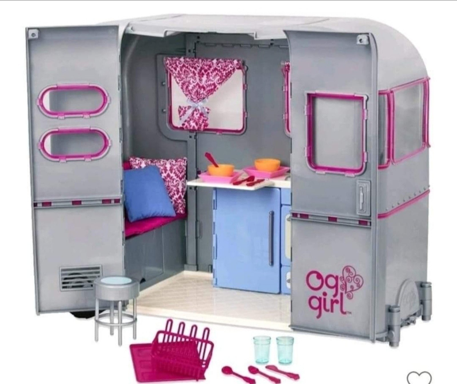 RV Camper set for 18in dolls