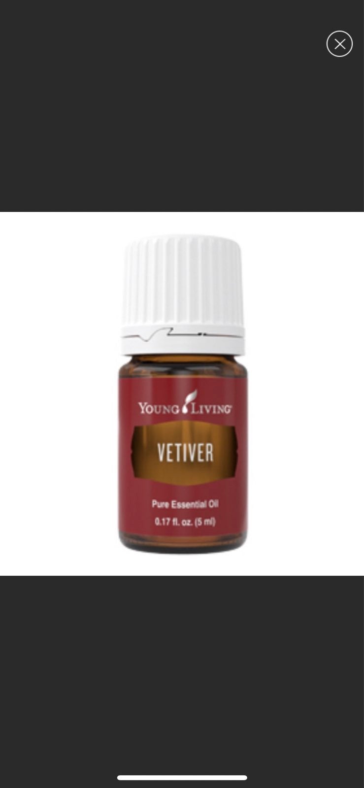 Young Living Vetiver Essential Oils