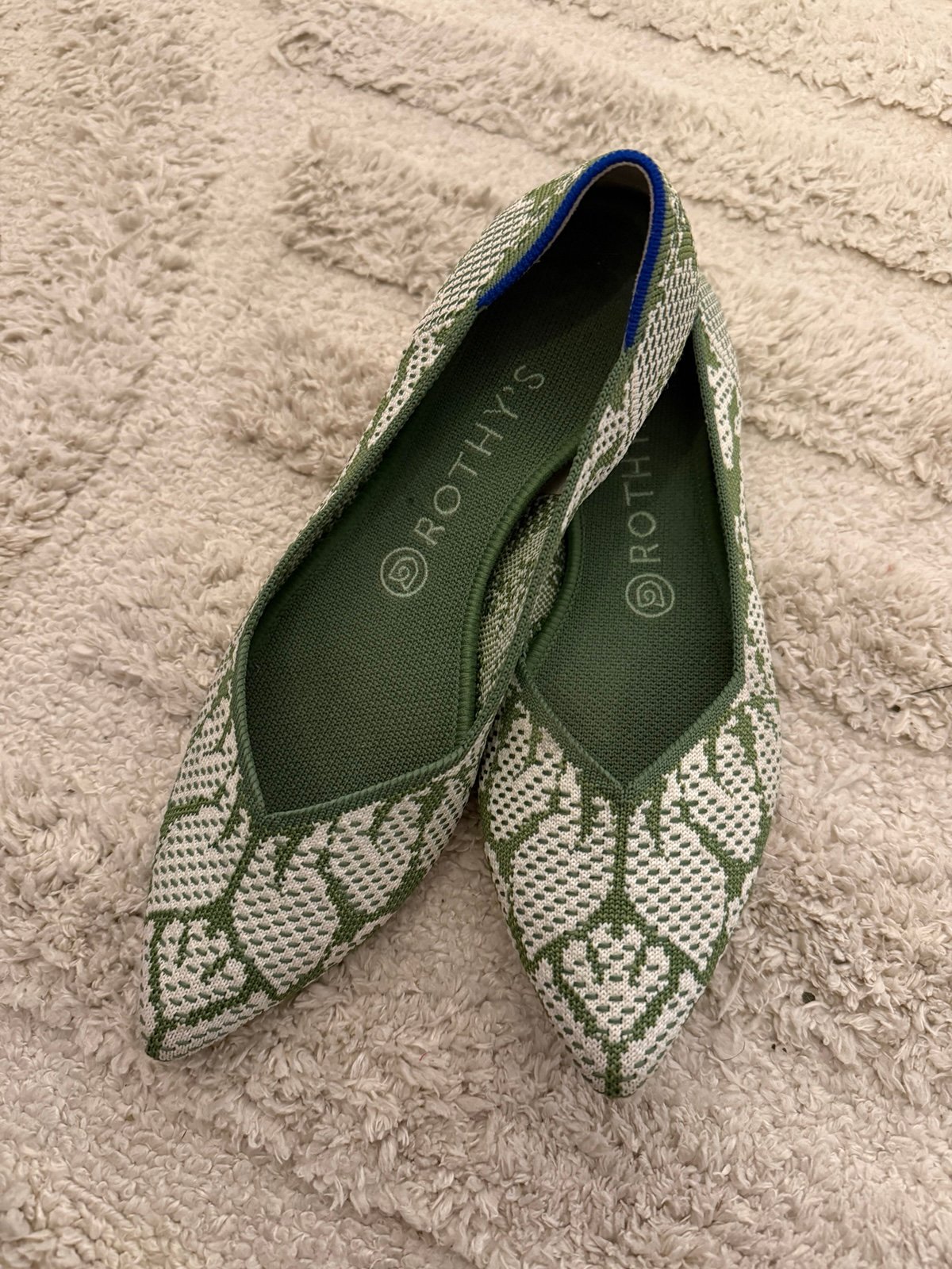 Rothy’s The Point in Meadow Size 9
