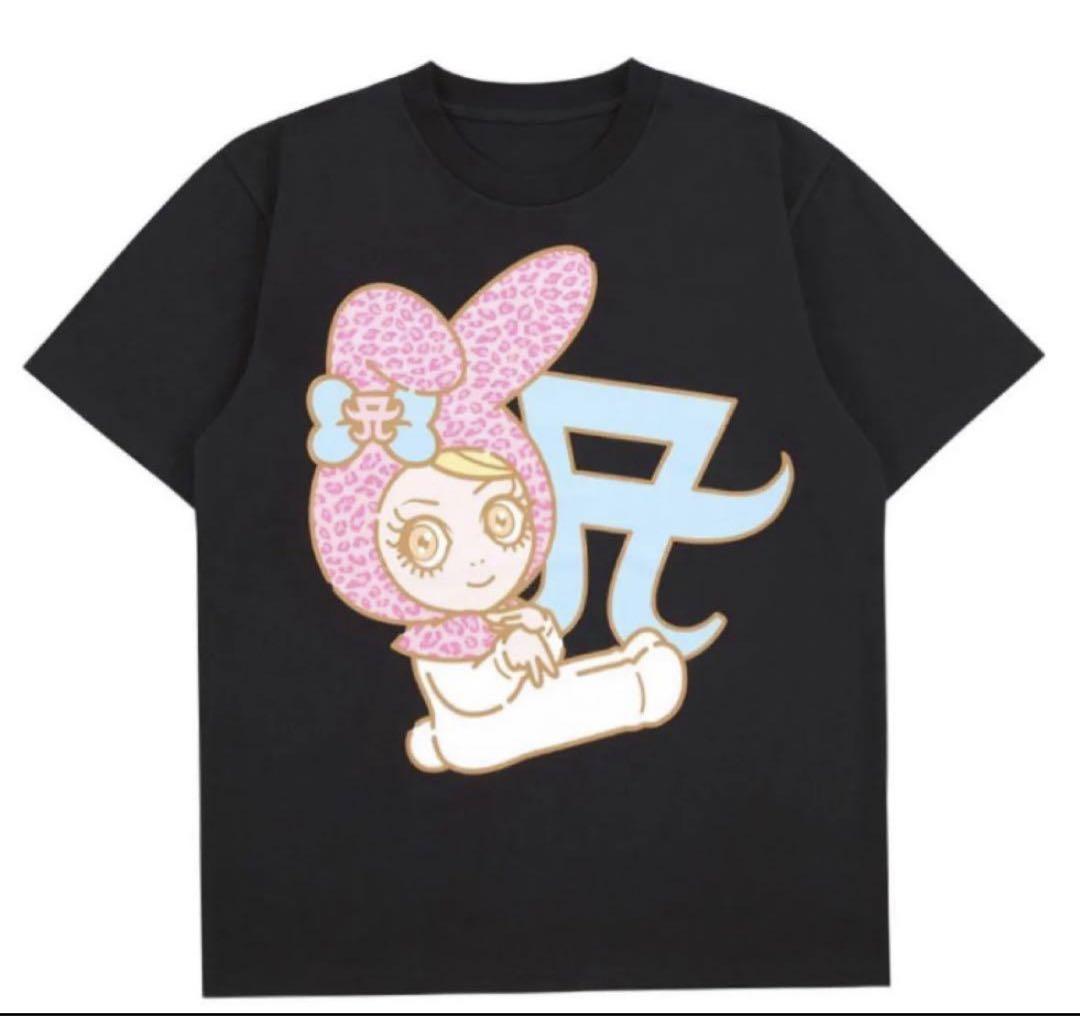 品良く着こなすため Ayumi Size XL Black T-shirt Ayupan Melody My Hamasaki ミュージシャン