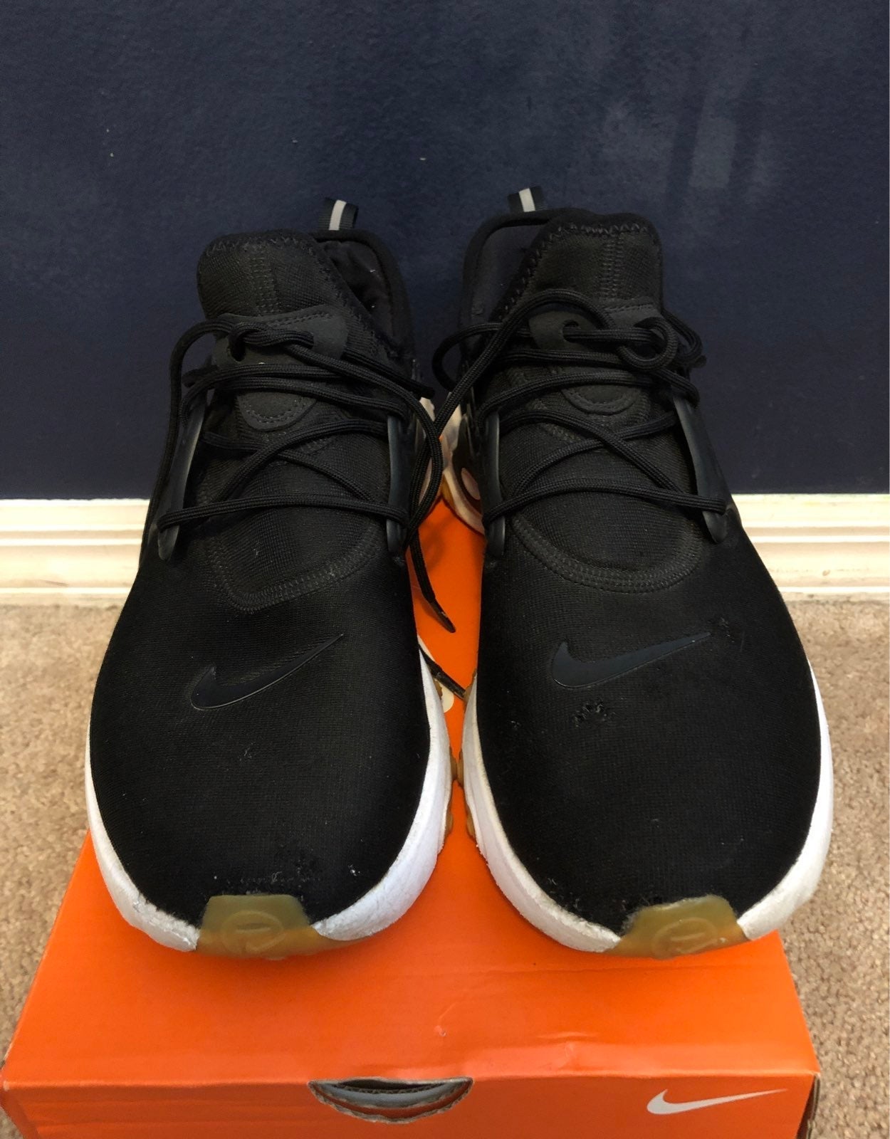 official USA online Nike React Presto Shoes in Blackbig official USA online Nike React Presto Shoes in Blackbig