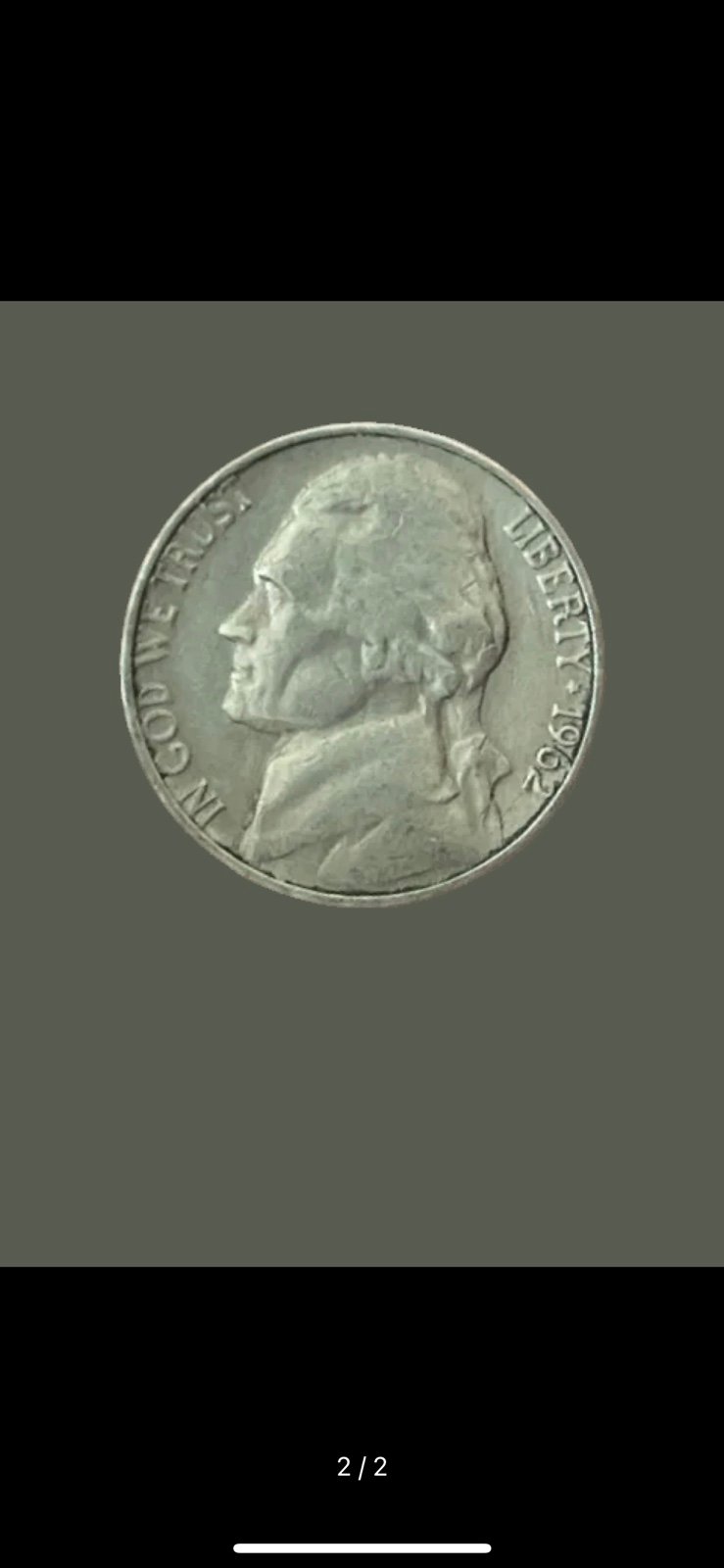 1962 DDO nickel