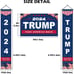 Trump 2024 Flag 3x5Ft Trump Flags with MAGA Large Hanging Banners (36%0FF)