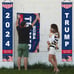 Trump 2024 Flag 3x5Ft Trump Flags with MAGA Large Hanging Banners (36%0FF)