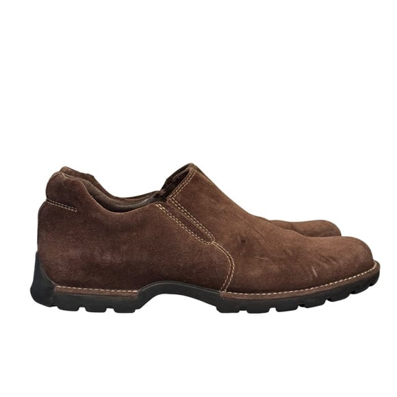 Cole Haan Womens Brown Suede Loafers Slip on Shoes Size 8.5 B