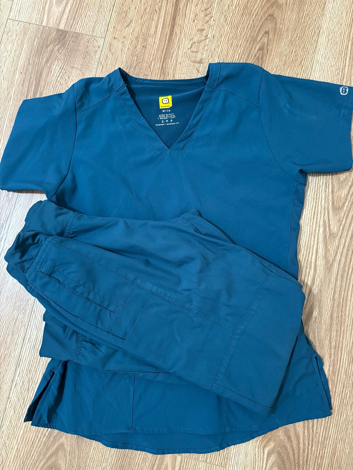 Caribbean blue scrubs