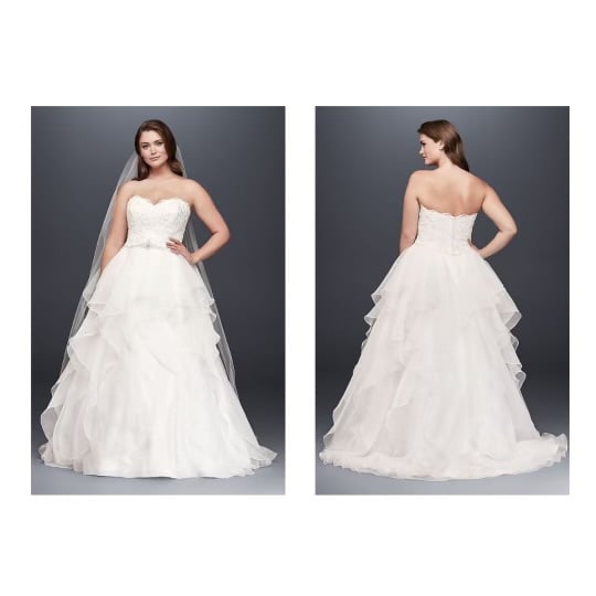 NWT Women’s David’s Bridal Plus Size 18 Wedding Dress