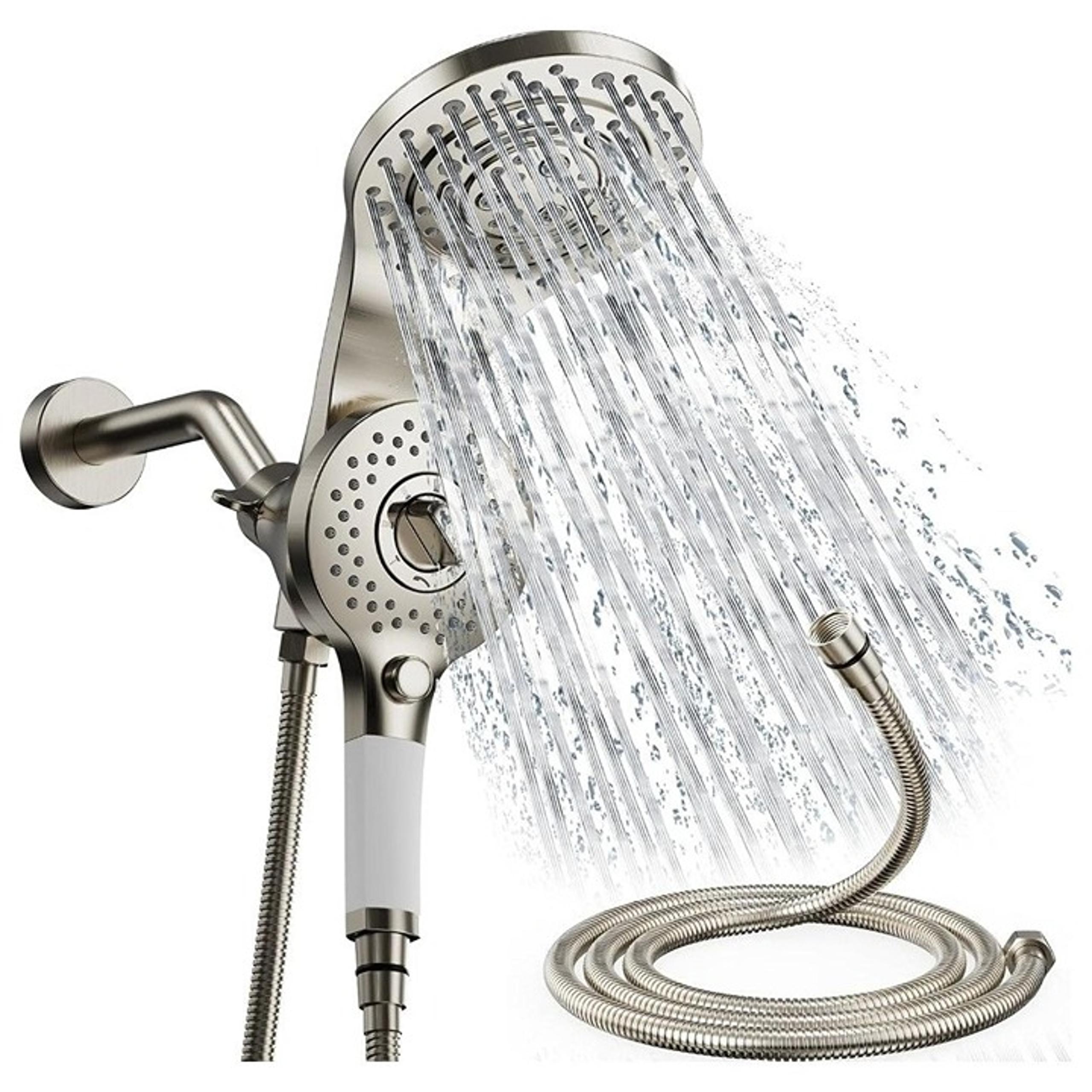 Shower Heads with Handheld Spray Combo High pressure 2 in 1 Rainfall Shower Head