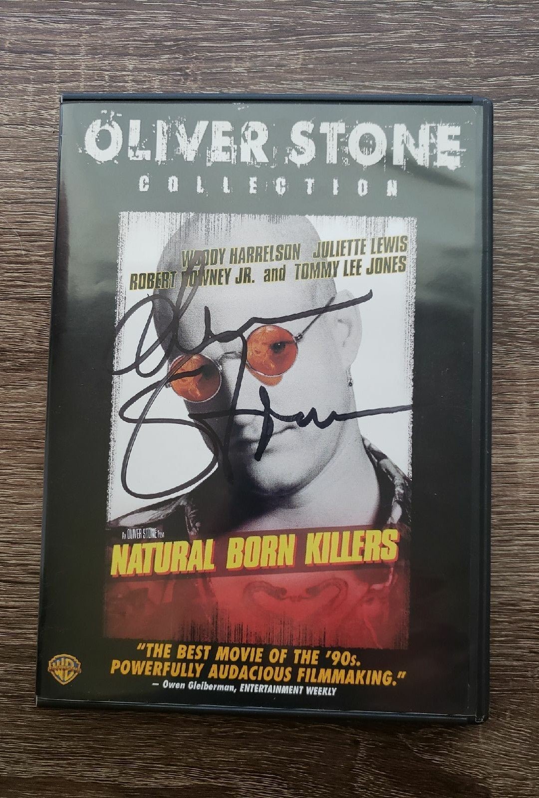 Autographed by Oliver Stone Natural Born
