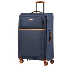 New CHAMPS Classic II 28 in in Navy Softside Luggage suitcase Spinner.