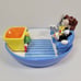 Warner Brothers Studio Store Looney Tunes TV Chip Dip Bowl Plate Couch Bugs Taz