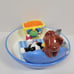 Warner Brothers Studio Store Looney Tunes TV Chip Dip Bowl Plate Couch Bugs Taz