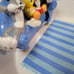Warner Brothers Studio Store Looney Tunes TV Chip Dip Bowl Plate Couch Bugs Taz