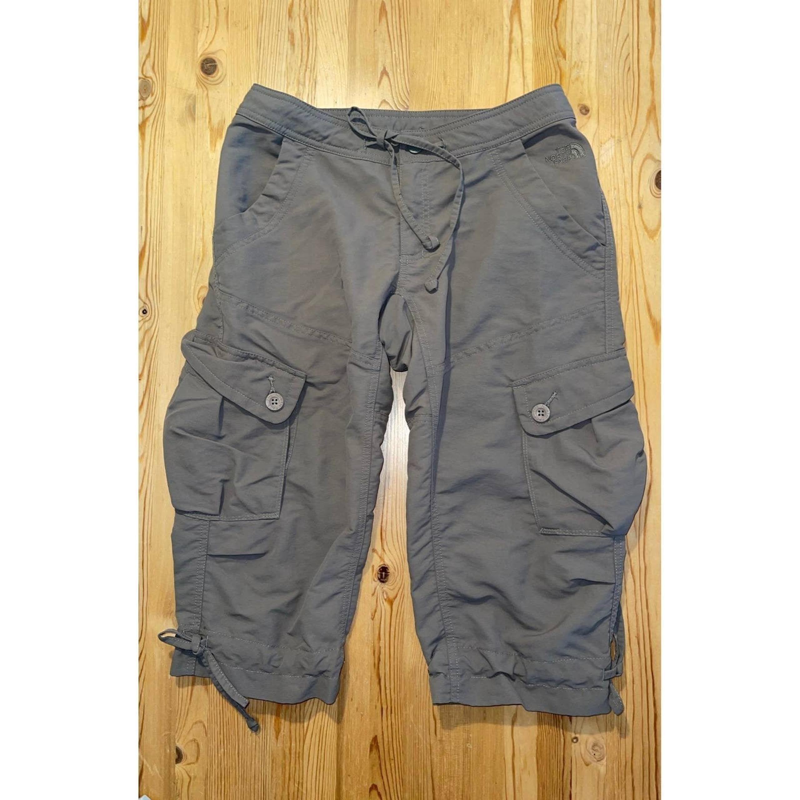 Womens Cargo Pants Size 4 Track Bottoms Hiking tan/khaki - The North Face