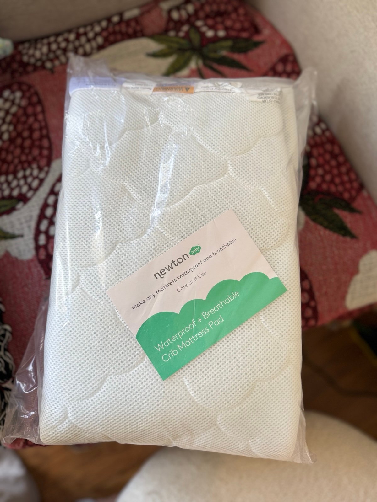 Newton Baby Waterproof Crib Mattress Pad - brand new / sealed