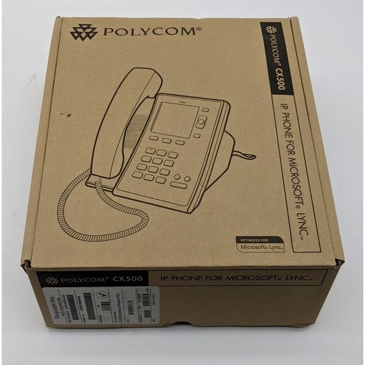Polycom CX500 Desktop IP Phone For Microsoft Lync 2200-44300-025