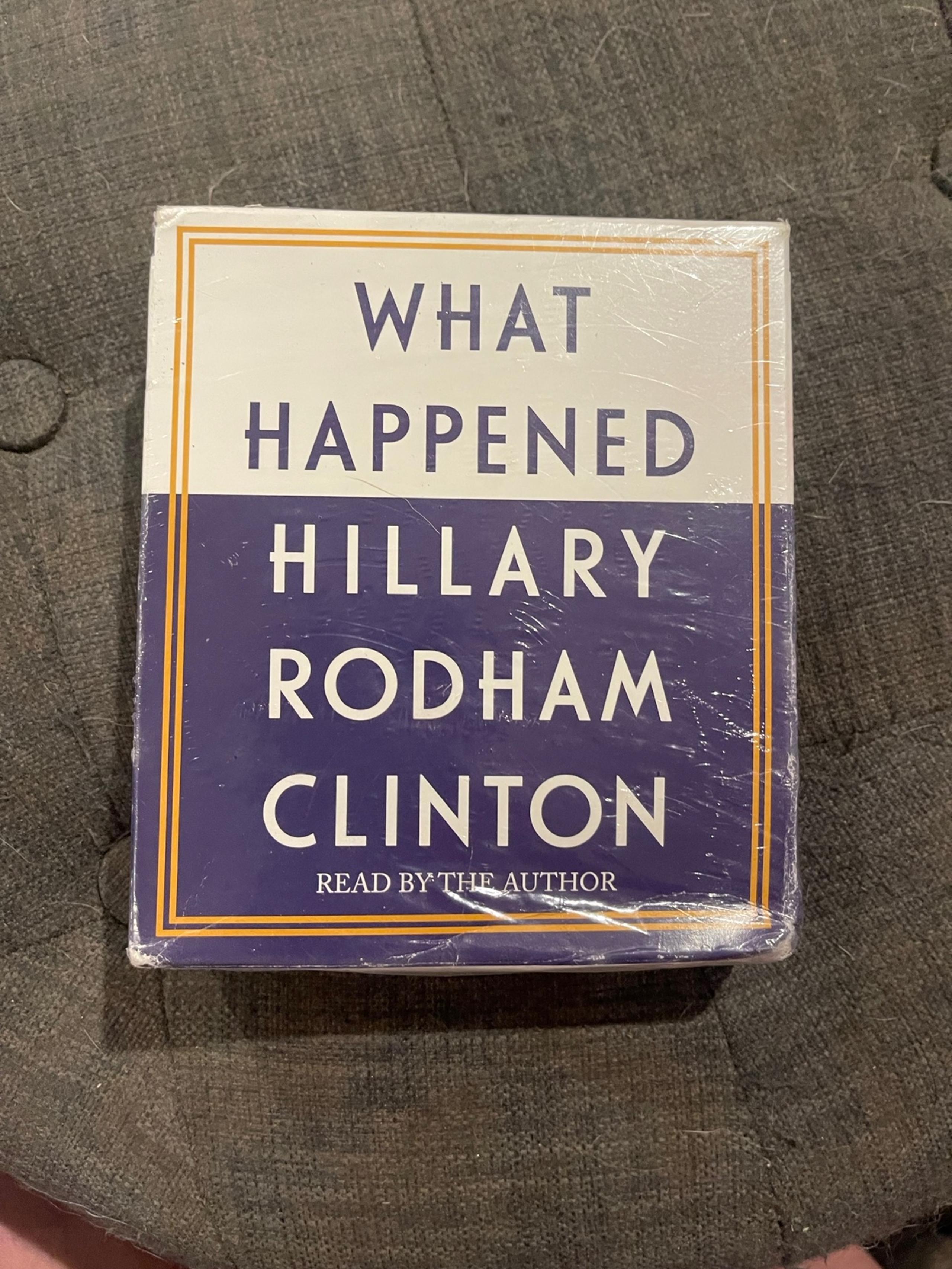 New Unabriged What Happened To Hillary Rodham Clinton Audio Book Nonfiction