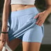 NWT Alo Match Point Tennis Skirt in Seashell Blue