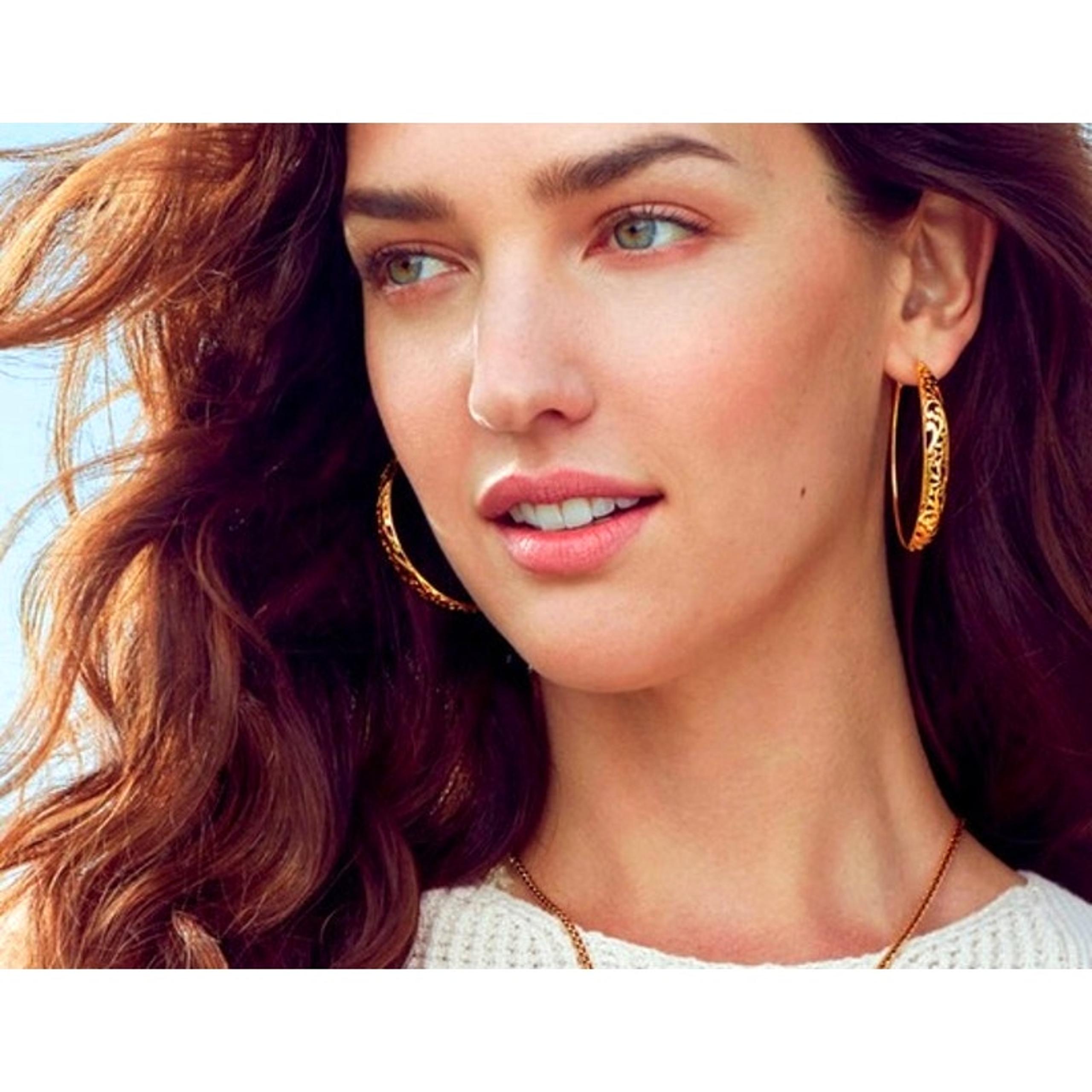 New Brighton Gold Hoop Earrings