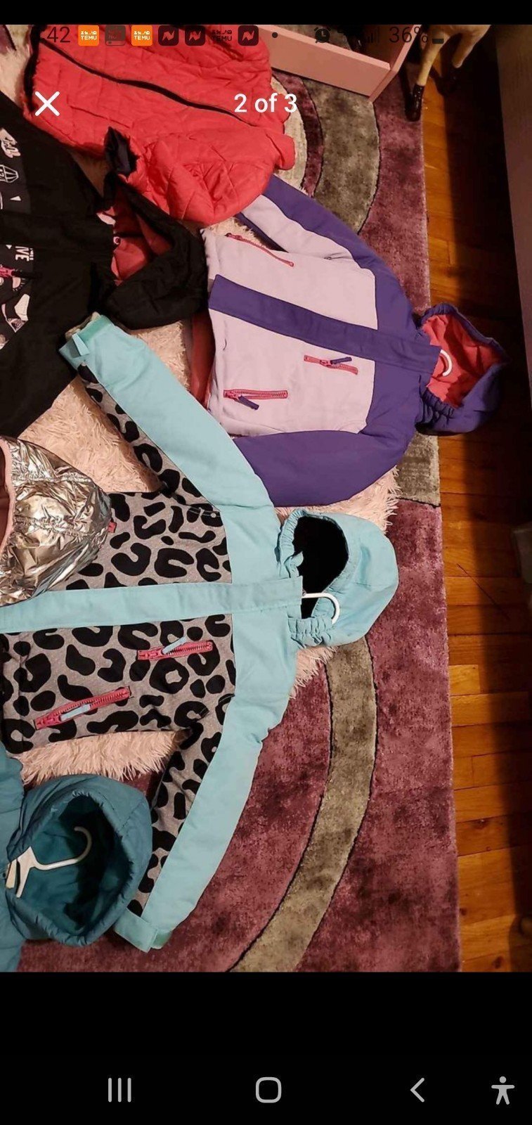 4t/5t Toddler winter jackets