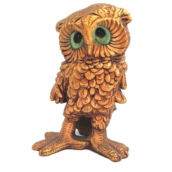 MID CENTURY ART PRODUCTS CHALKWARE OWL
