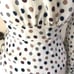 Utban outfitters tan and polka dot button top