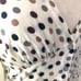 Utban outfitters tan and polka dot button top