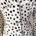 Utban outfitters tan and polka dot button top